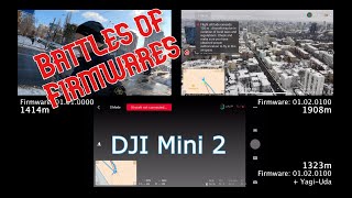 Distance range for DJI Mini 2 Firmware Update v01.02.0100