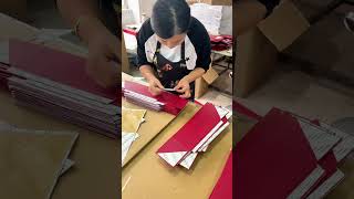 How to munafcture the magnetic folding box in ZY Pack ? #bespoke #luxury #magneticbox #foldingbox