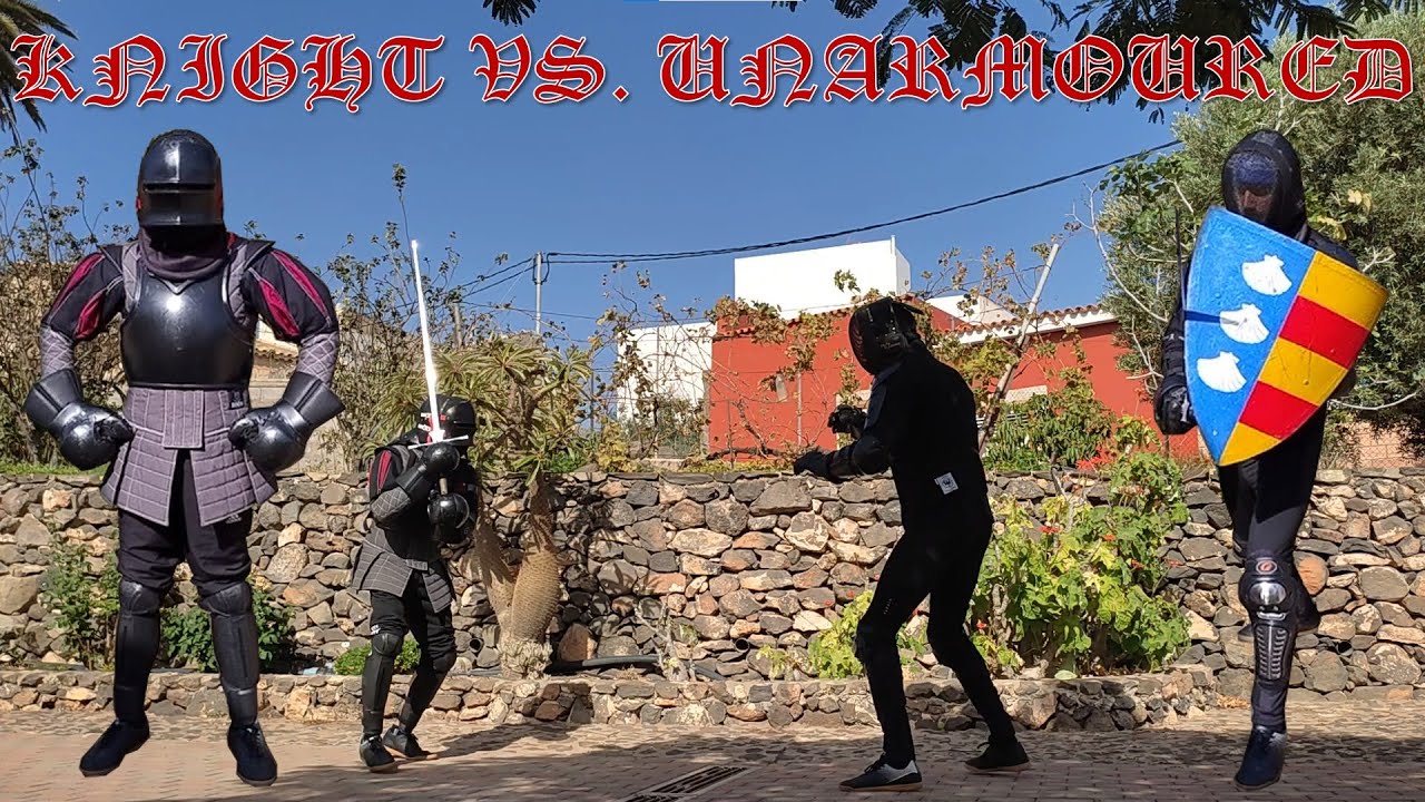 KNIGHT vs UNARMOURED [HEMA] - YouTube