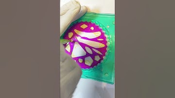 Spirograph ruler design ASMR Satisfying #shorts #shortvideo #ytshorts