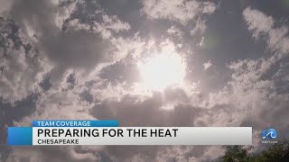 Preparing for the heat later this week
