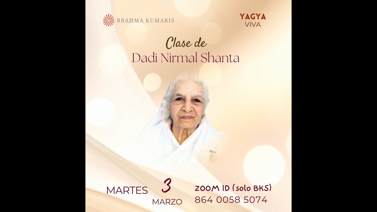 Clase de Dadi Nirmal Shanta