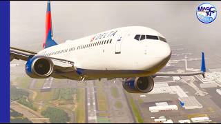 Boeing 737 Landing in Chicago ✈️ | Atlanta to Chicago | MSFS 2024 4K