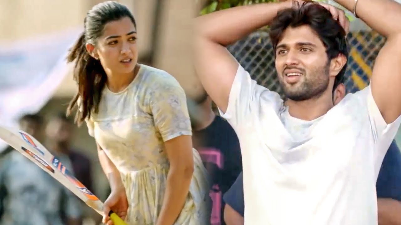 रश्मिका मंदन्ना ने विजय देवरकोंडा की टीम को क्रिकेट मैच में जीता दिया