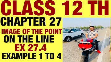 RD SHARMA EX 27.4 EXAMPLE 1 TO 4 SOLUTION OF STRAIGHT LINE IN SPACE CHAPTER 27 FOR CLASS12(PART1)