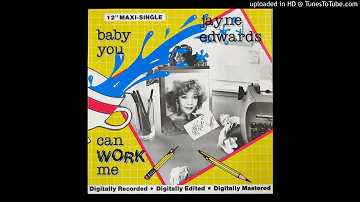 Jayne Edwards - Baby you can work me