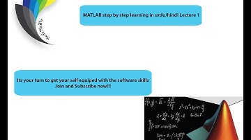 MATLAB step by step learning in urdu/hindi Lecture 1
