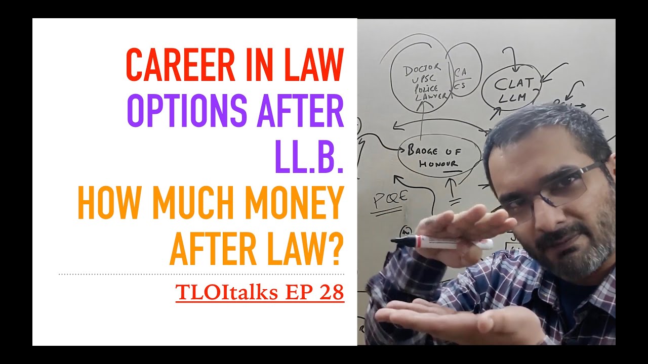 Law as a career | Career in law | Options after LL.B. | TLOItalks EP 28 ...