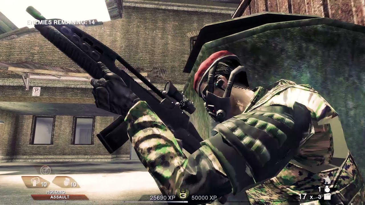 Rainbow SIx Vegas 2 - Terrorist Hunt - Presidio - Realistic - Perfect Run