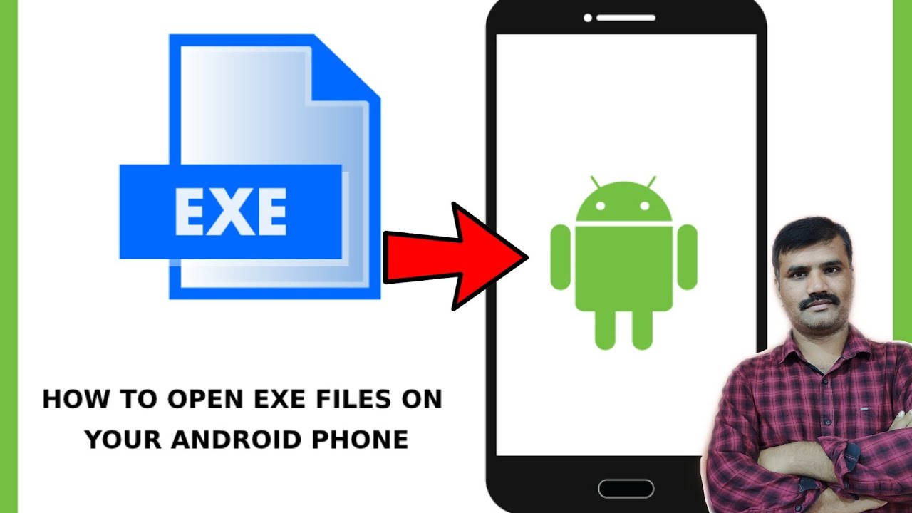 run exe on android - YouTube