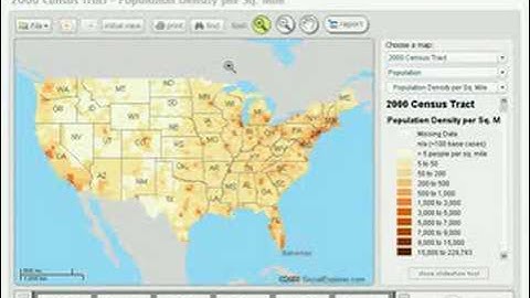 Social Explorer Map Basics
