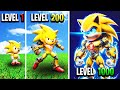 LEVEL 1 Sonic To LEVEL 1000 SUPER Sonic