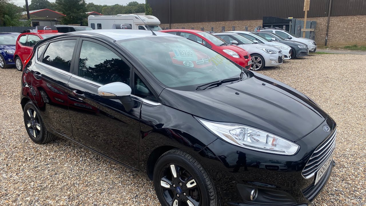15 65 Ford Fiesta 1.25 Zetec Black Edition Hatchback 5dr Petrol Manual ...