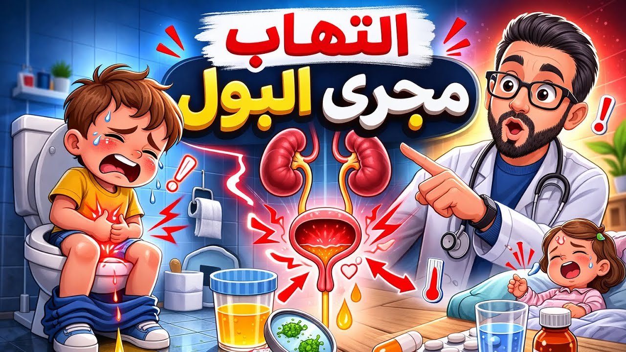التهاب مجرى البول عند الأطفال | أعراض خطيرة ، أسباب خفية و إمتى لازم نتحرك فورا؟