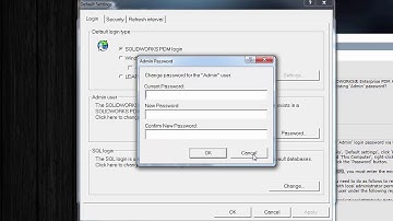 SOLIDWORKS PDM Hack - How to Reset the Admin Password