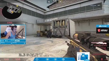 Tarik vs. Fallen 1v1 AWP in triple OT - KNIFE BATTLE FUNNY
