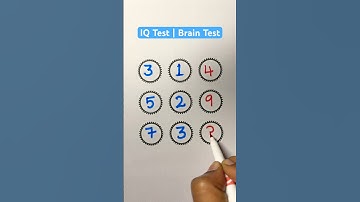 IQ Test | Brain Test | Math Puzzle
