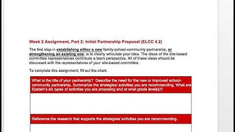 Week 2 Assignment video