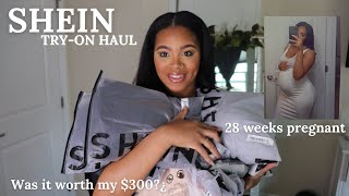 SHEIN TRY ON HAUL | 28 WEEKS PREGNANT