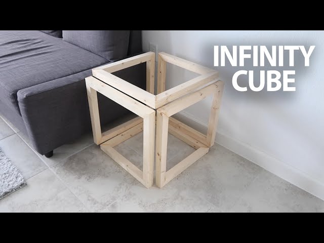 How To Make A WOOD INFINITY CUBE 
