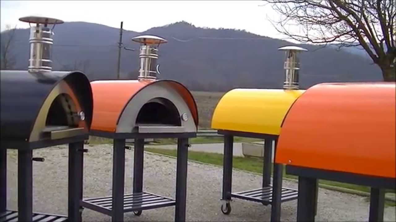 Forno a legna in acciaio per pizza, pane, carne dolci youtube Costruire forno a legna portatile