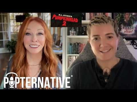Cassandra Peterson (Elvira) and Jem Garrard talk about R.L. Stine's Pumpkinhead 2 on Tubi