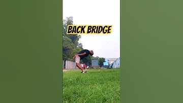 how to fall into a back bend #backbend #calisthenics