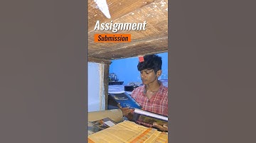 Mini Vlog- 136 - Assignment Submission 🫣😔 #minivlog #shuats #hostlelife #allahabad #shorts #college