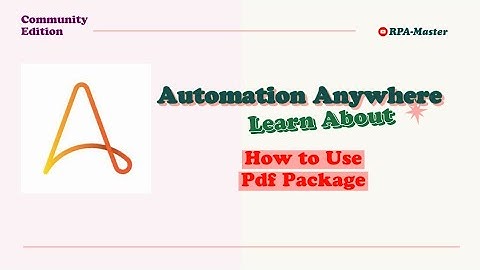 automation anywhere, pdf split concept