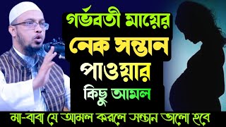 গর্ভবতী মায়ের নেককার সন্তান হয় তার জন্য কিছু আমল | Sheikh Ahamdullah | Bangla Waz New