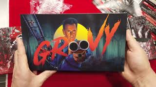 The Evil Dead - Groovy Collection unboxing (In Finnish - Suomeksi)