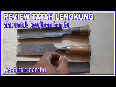  Alat  Kerajinan  Bambu  Review Tatah Lengkung Untuk 