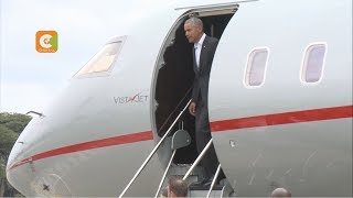 Obama returns to Kenya quietly for his 2-day visit