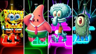 Sponge After See Ghost 🆚 Patrick 🆚 Squidward 🆚 Plankton 🎶 Who Is Best?