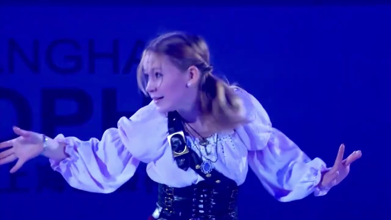 Ekaterina Kurakova Exhibiton Program Gala show 2024 Shanghai Trophy