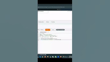 How to configure #AWS Lambda function