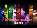 Garten of banbaninfinite power  meme