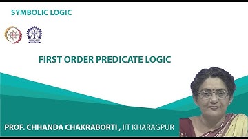 First Order Predicate Logic