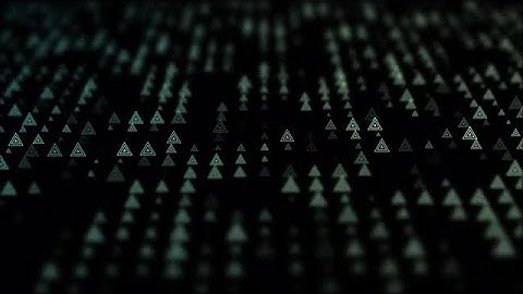 Flashing Triangles Grid Background Stock Motion Graphics