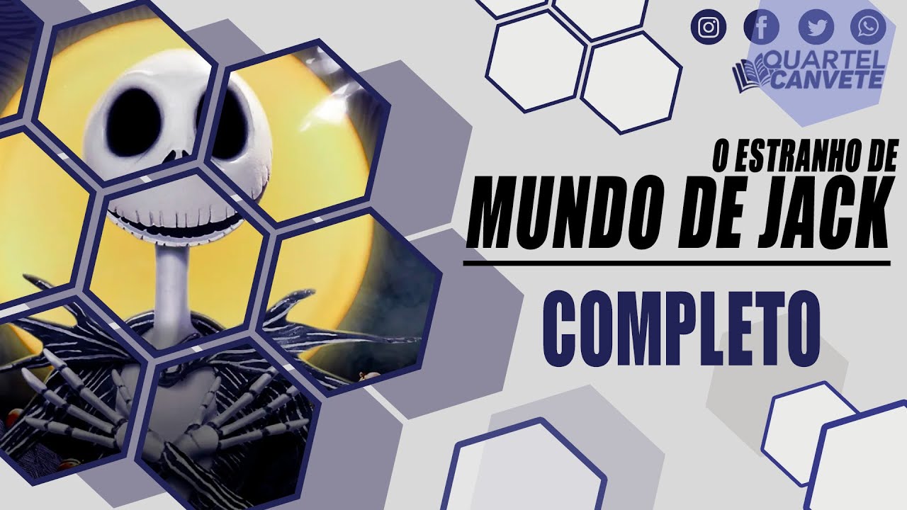 O Estranho Mundo de Jack 🎄 Tim Burton 🎄 (AUDIOLIVRO) [+12]
