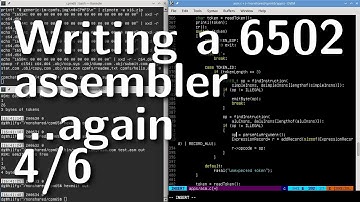 Writing a 6502 assembler for CP/M-65, part 4/6