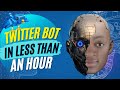 Coding discord/twitter bot. - YouTube