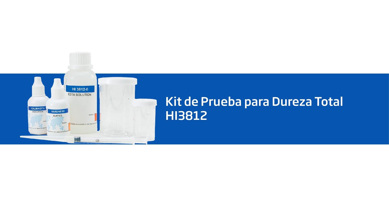 Medidor Total De Dureza De Agua Test Kit De Dureza