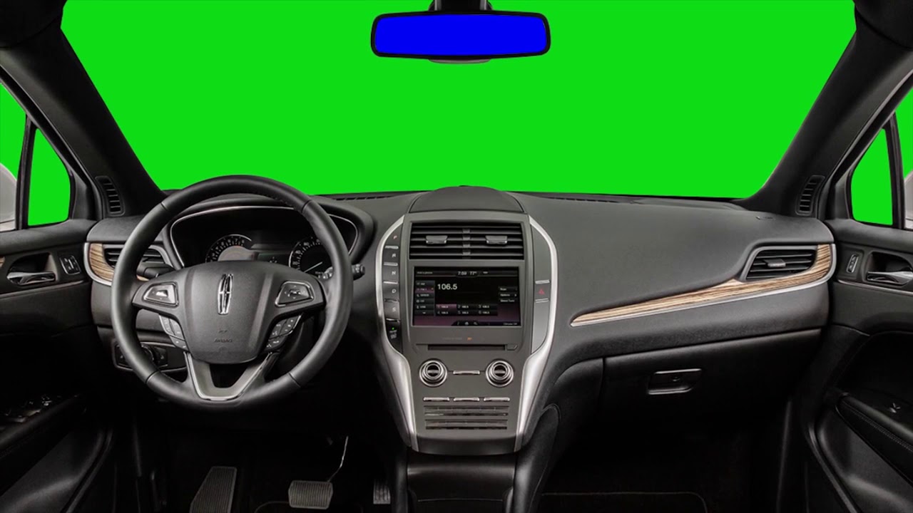 Inside the car green screen video YouTube