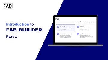 Introduction To FAB Builder Part-01