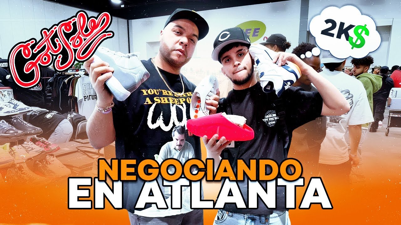 COMPRANDO Y VENDIENDO TENIS EN GOTSOLE ATLANTA | MIRA LO QUE PASO…..
