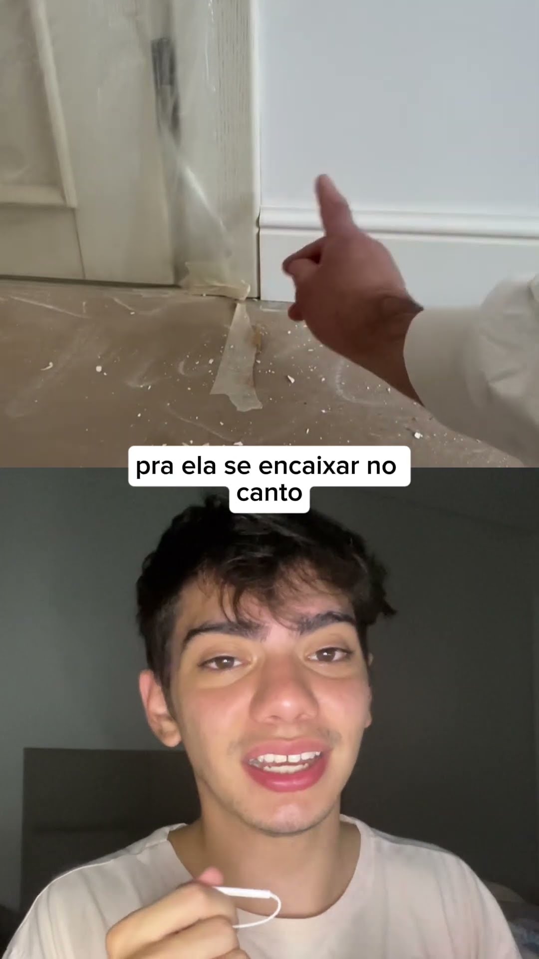 ? Instale o rodapé do jeito certo: corte exato no canto para um acabamento profissional!