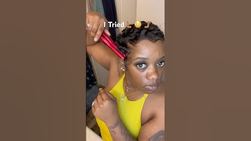 Still learning how to do pin curls #pixiecut #pixiehaircut