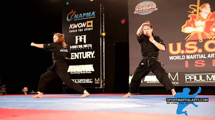 Team Paul Mitchell - Synchronized Team Form ISKA World Championship - US Open 2014