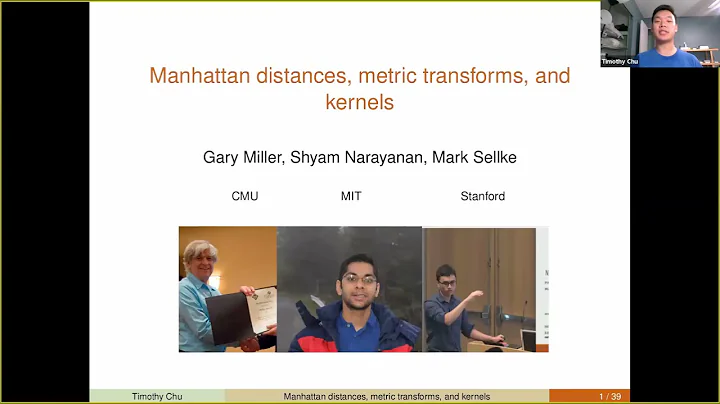 Timothy Chu, Carnegie Mellon University
